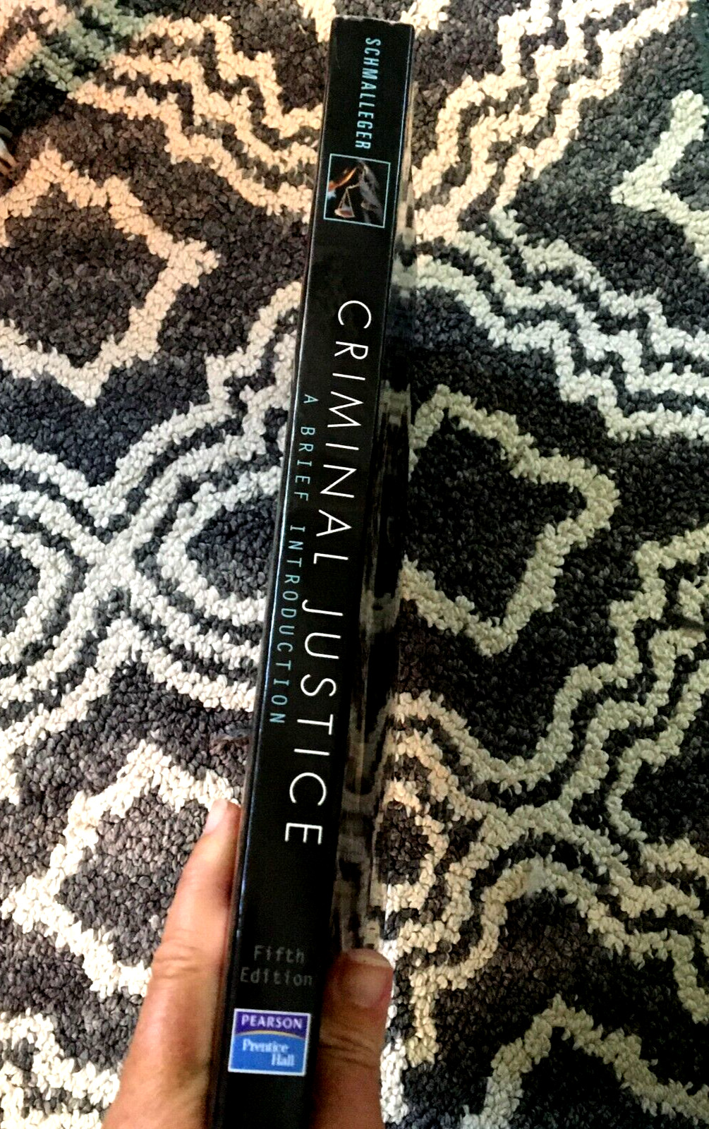 CRIMINAL JUSTICE A Brief Introduction FRANK SCHMALLEGER College PAPERBACK BOOK