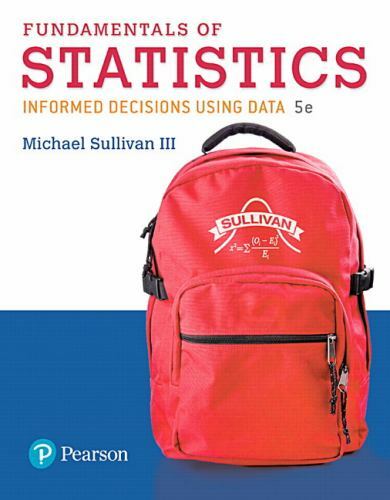 Fundamentals of Statistics Sullivan III, Michael paperback Used – Good