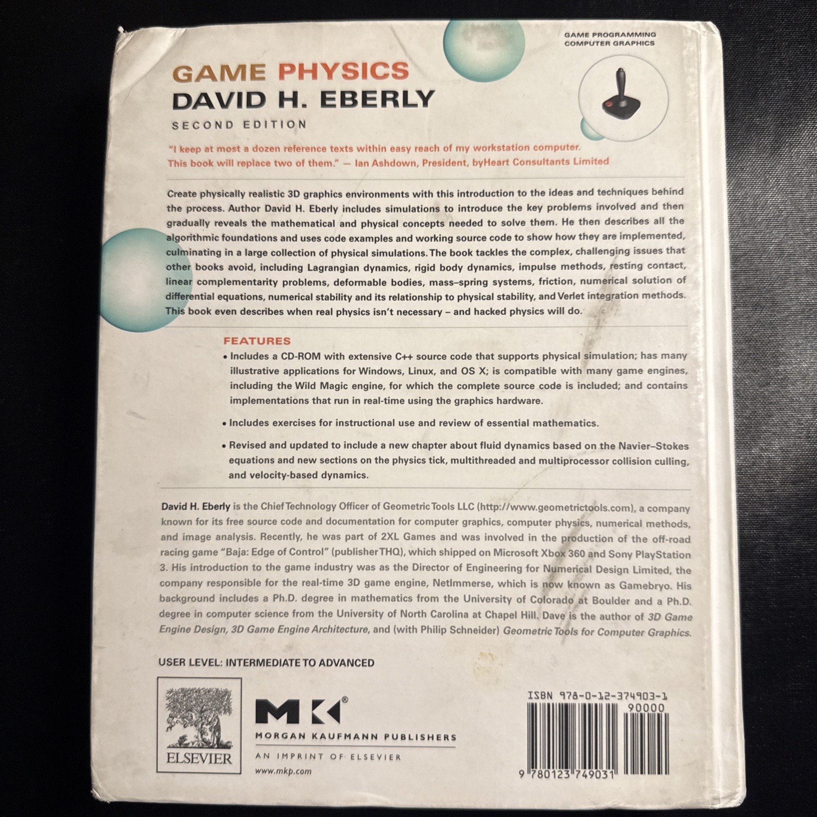 Game Physics by David H. Eberly (2010, Hardcover)