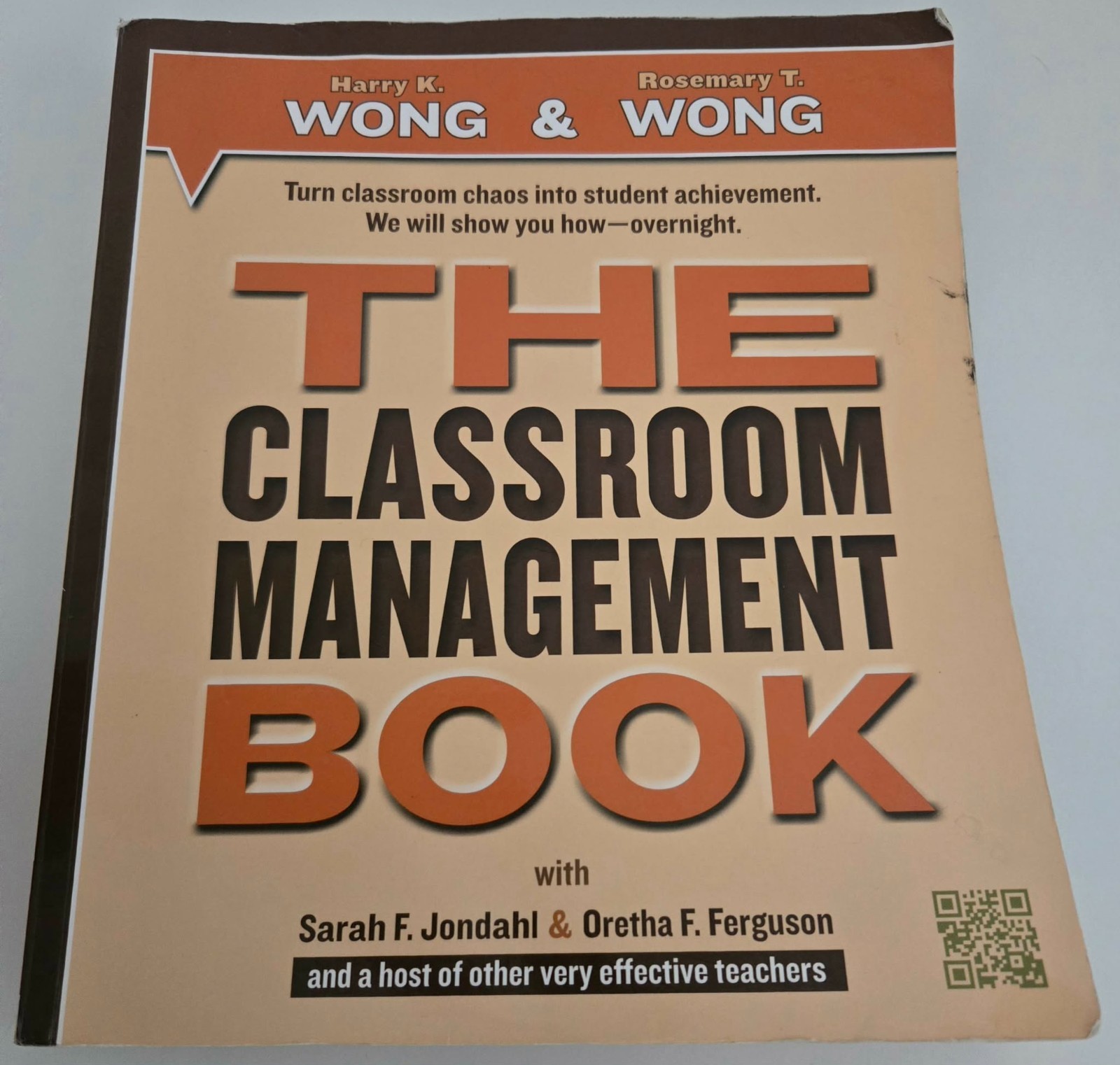 Classroom Management Book by Rosemary T. Wong and Harry K. Wong (2014, Trade…