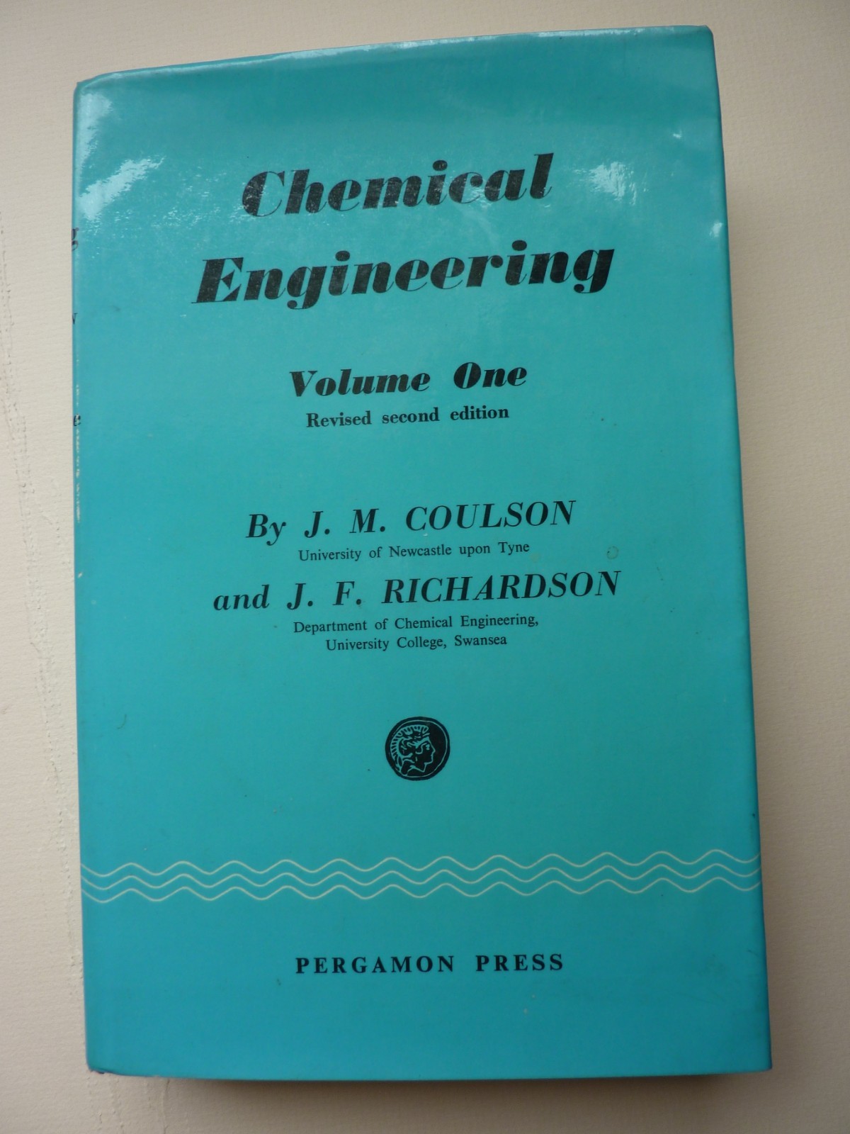 Chemical Engineering Volume One Hardback Copy