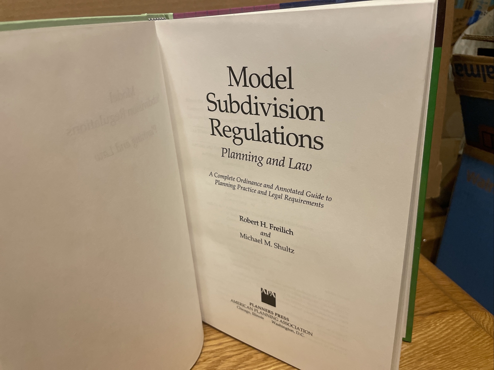 Model Subdivision Regulations- Second Edition (1995)