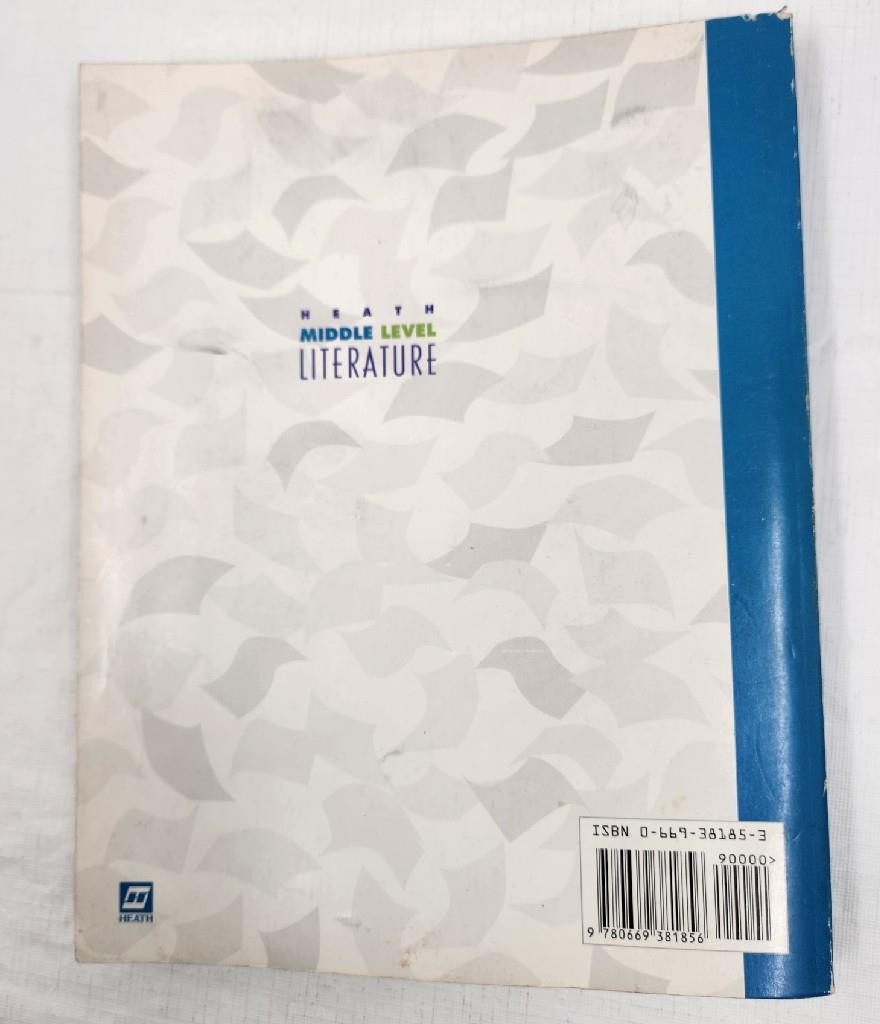 Heath Middle Level Literature Mini-Lessons Blue Level Activity Book