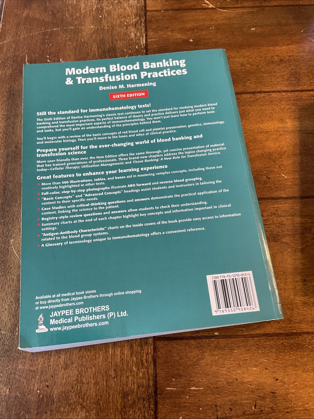 Modern Blood Banking and Transfusion Practices by Denise M. Harmening 2012