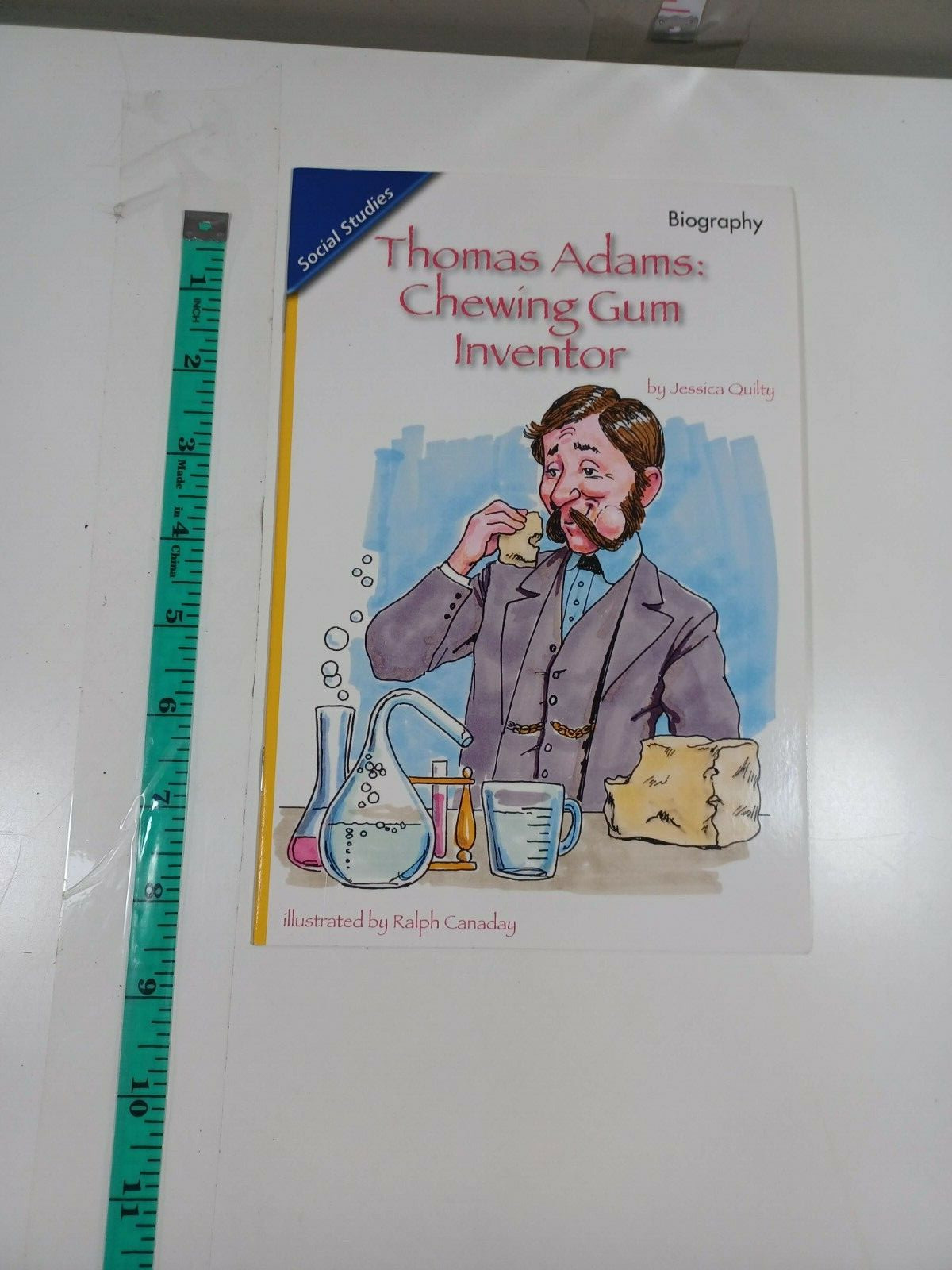 thomas adams: chewing gum inventor scott forseman reading 2.3.5 PB (64-22)