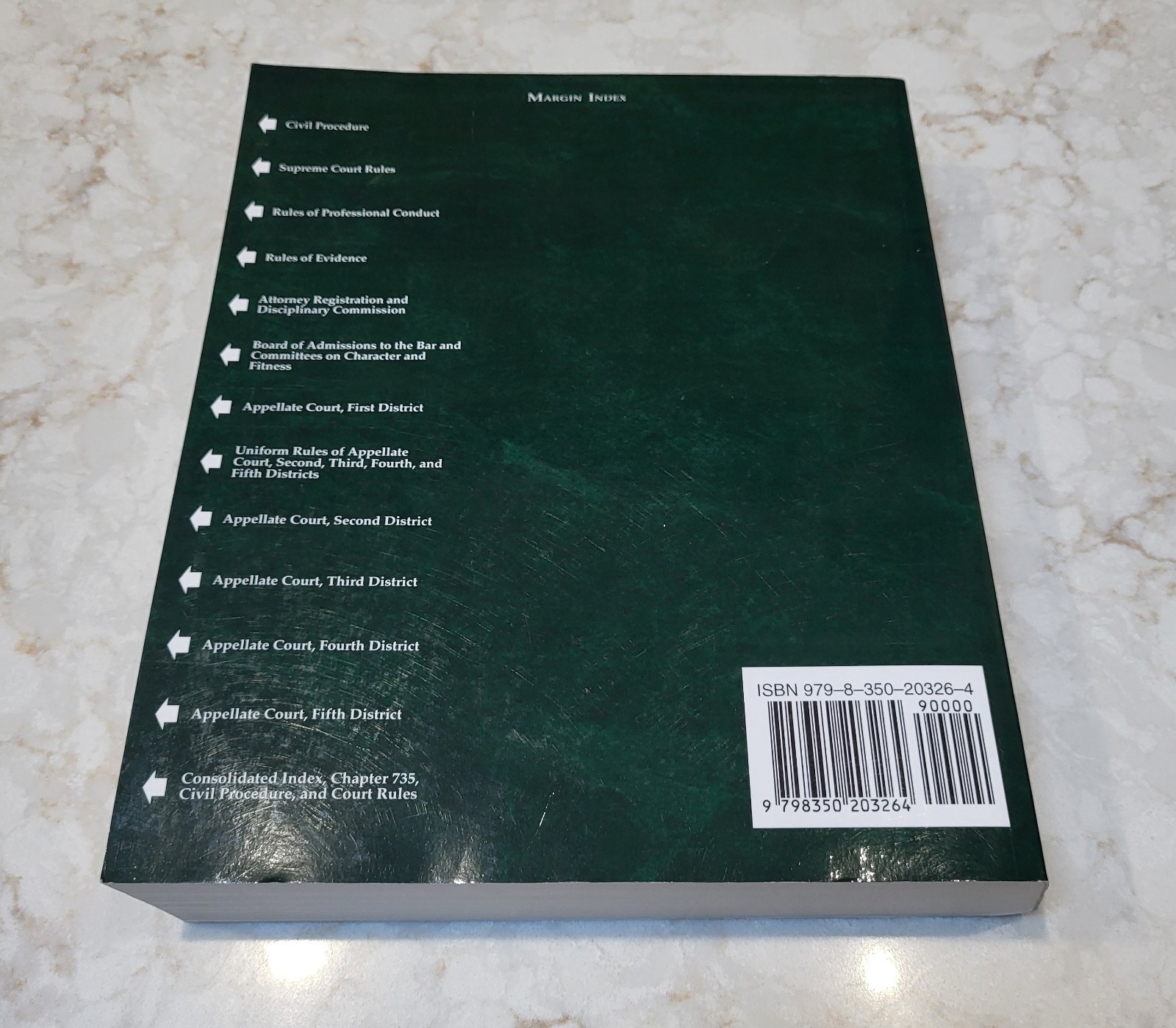 Illinois Court Rules and Procedure 2025 Volume 1 Paperback Thomson Reuters