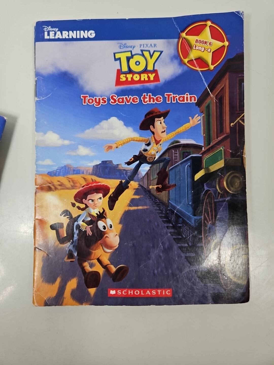 Disney LEARNING TOY STORY BOOK LOT PIXAR SCHOLASTIC 9 BOOK SET WOODY BUZZ GUC