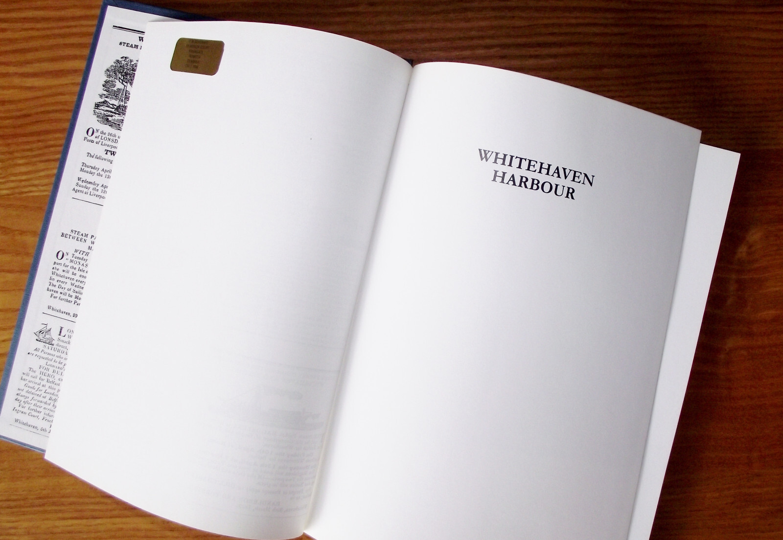 Whitehaven Harbour – Brian Scott-Hindson HB Book Illustrated 1994