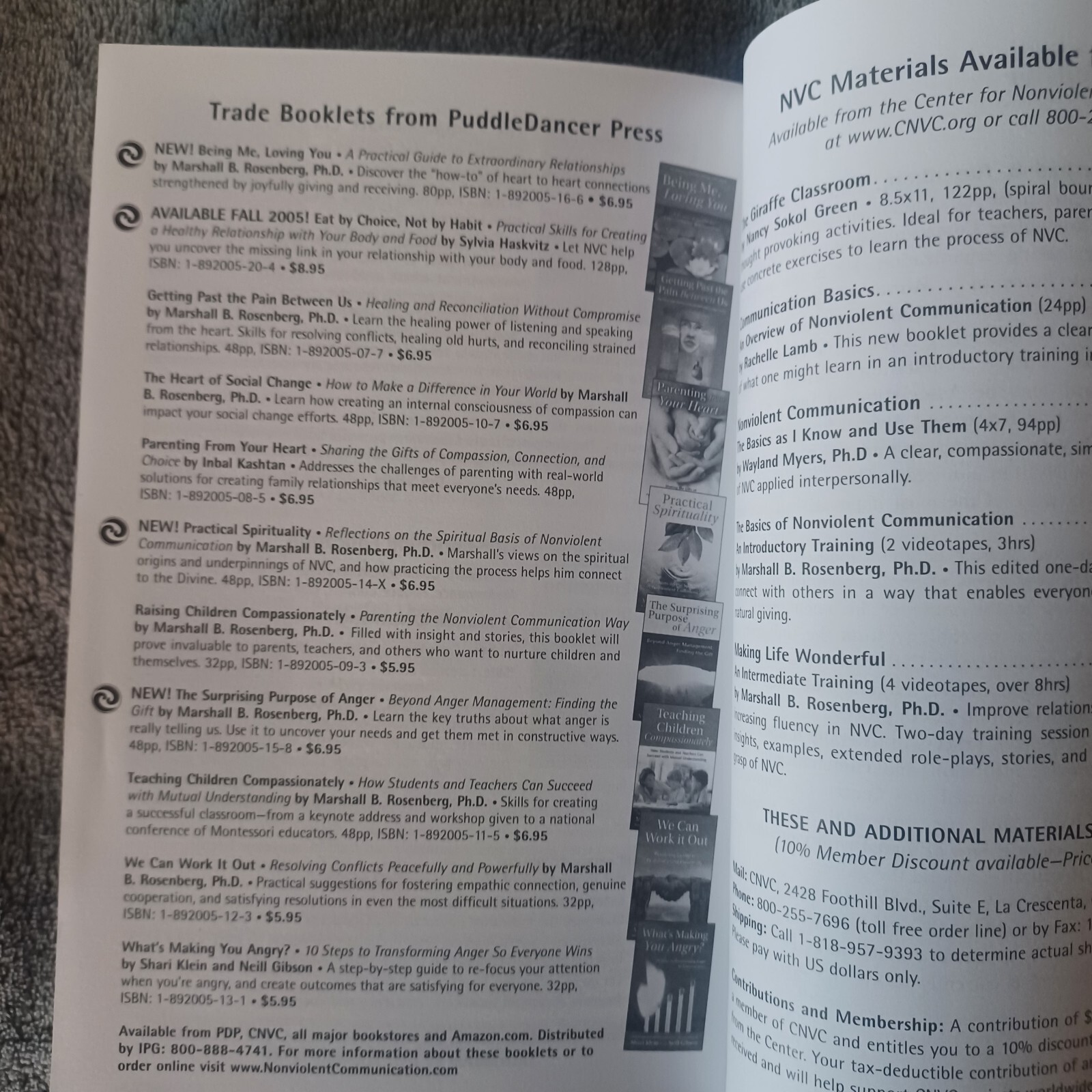 Nonviolent Communication Guides: Language of Life – Marshall Rosenberg 2005 2nd
