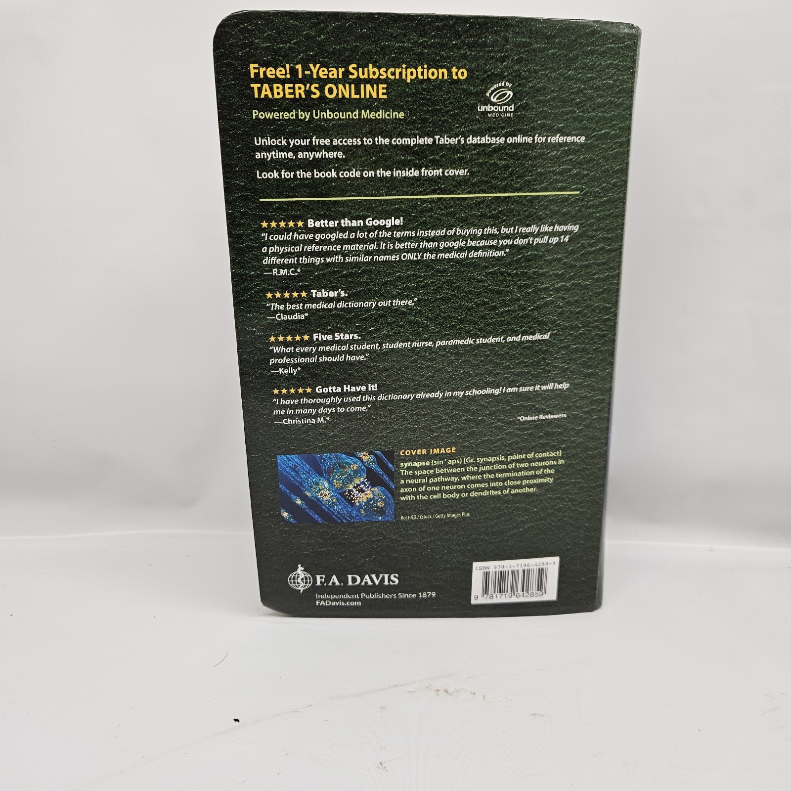 Taber’s Cyclopedic Medical Dictionary by Donald Venes 2021 Illustrated Paperback