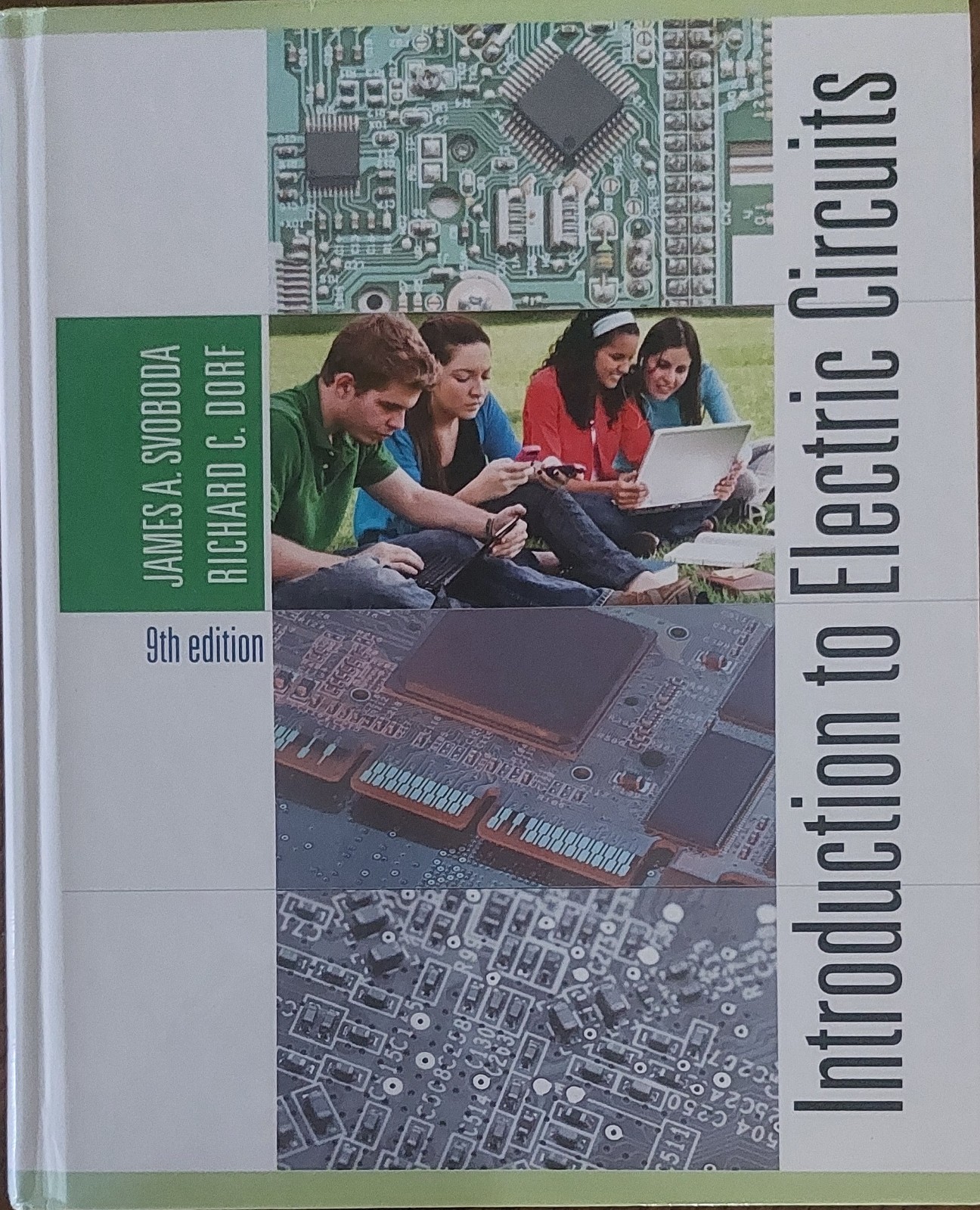 Introduction to Electric Circuits 9th Edition Svoboda Dorf Hardcover ISBN 978111