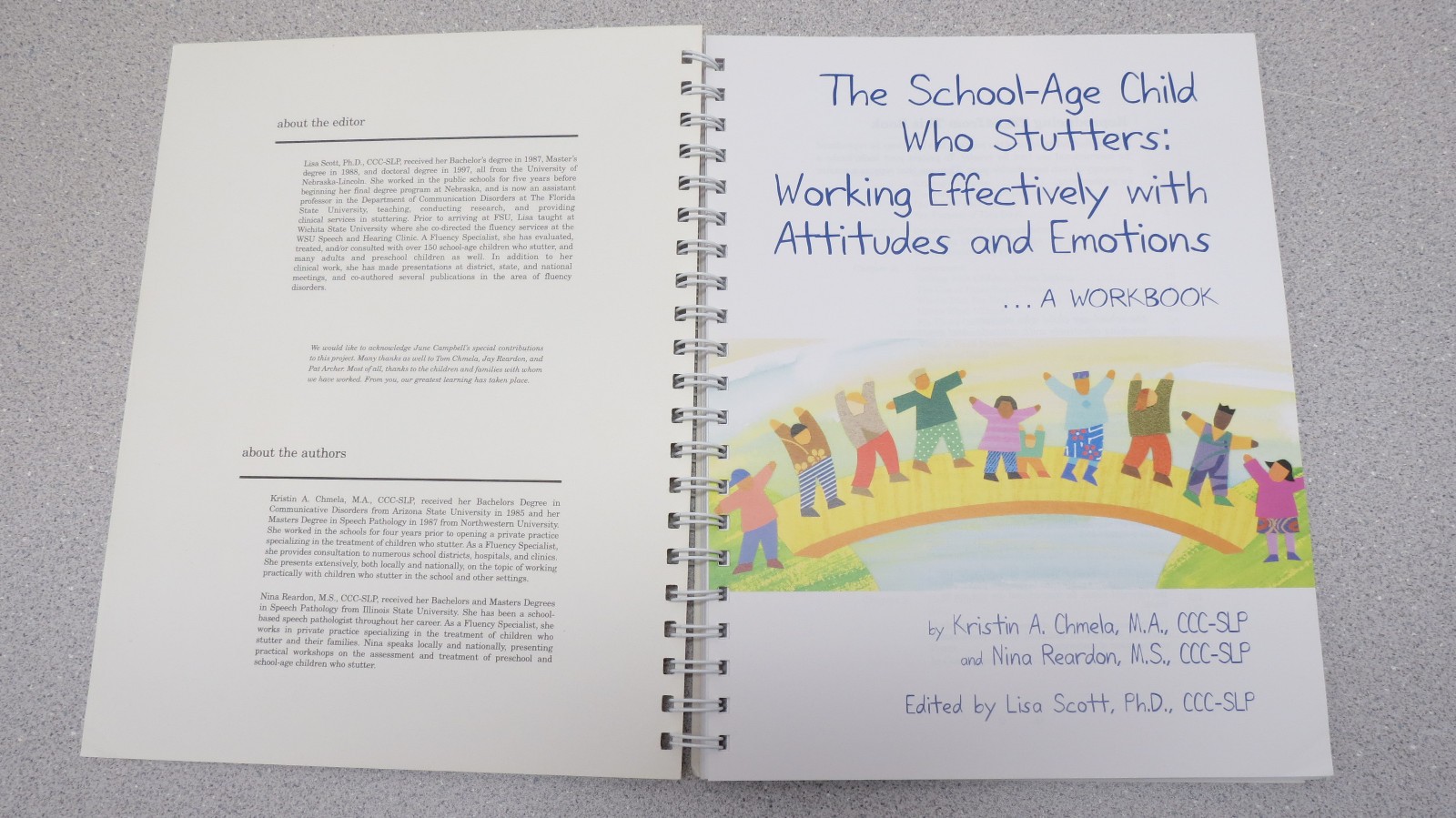 School-Age Child Who Stutters Working with Attitudes & Emotions Workbook Chmela