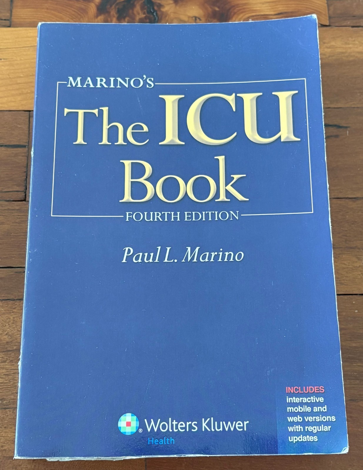 The ICU Book by Paul L. Marino, 4th Edition w/ Access Code, Paperback