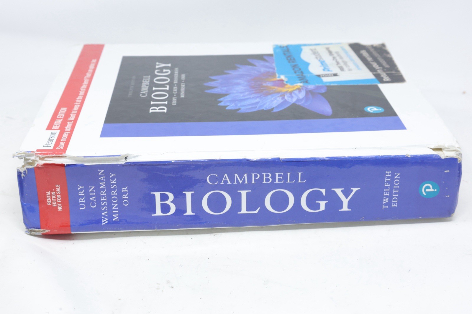 Campbell Biology Twelfth 12th Edition Pearson Hardcover Rental Edition