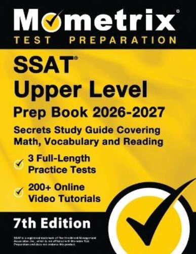 Matthew Bowling SSAT Upper Level Prep Book 2026-2027 – 3 Full-Length (Paperback)