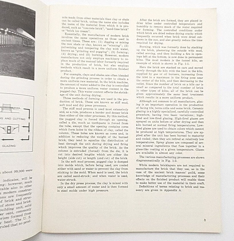 Bricklaying Vocational Training Student’s Textbook By William York Harry Plummer