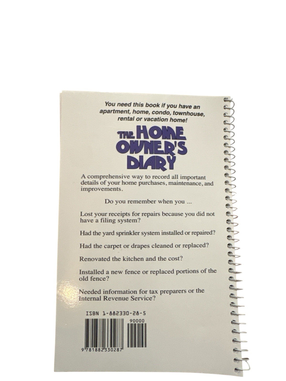The Home Owner’s Diary: What Was Done, Who Did it, and When – Sheffield, Della