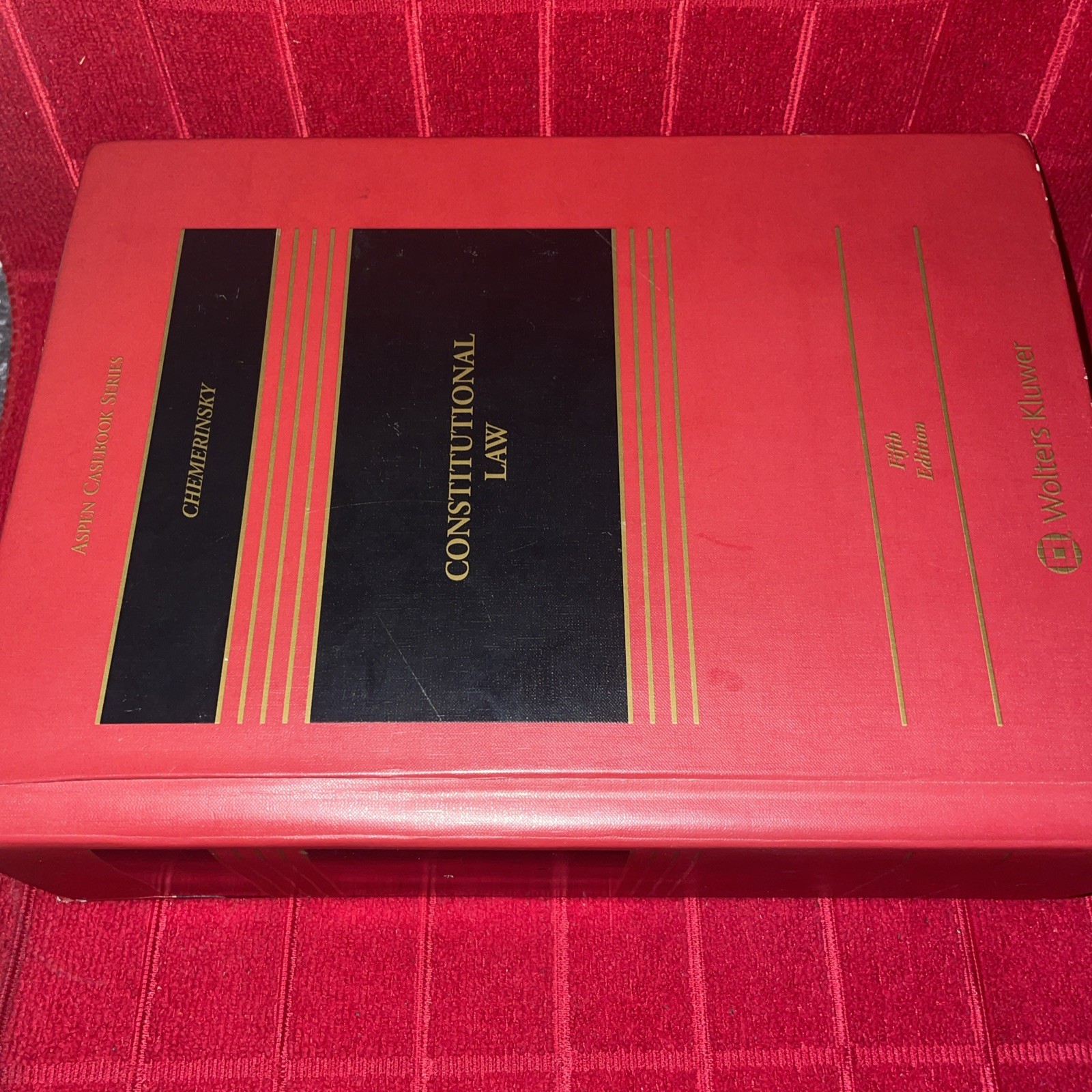 Constitutional Law 5th Edition Aspen Casebook Series (READ DESCRIPTION)