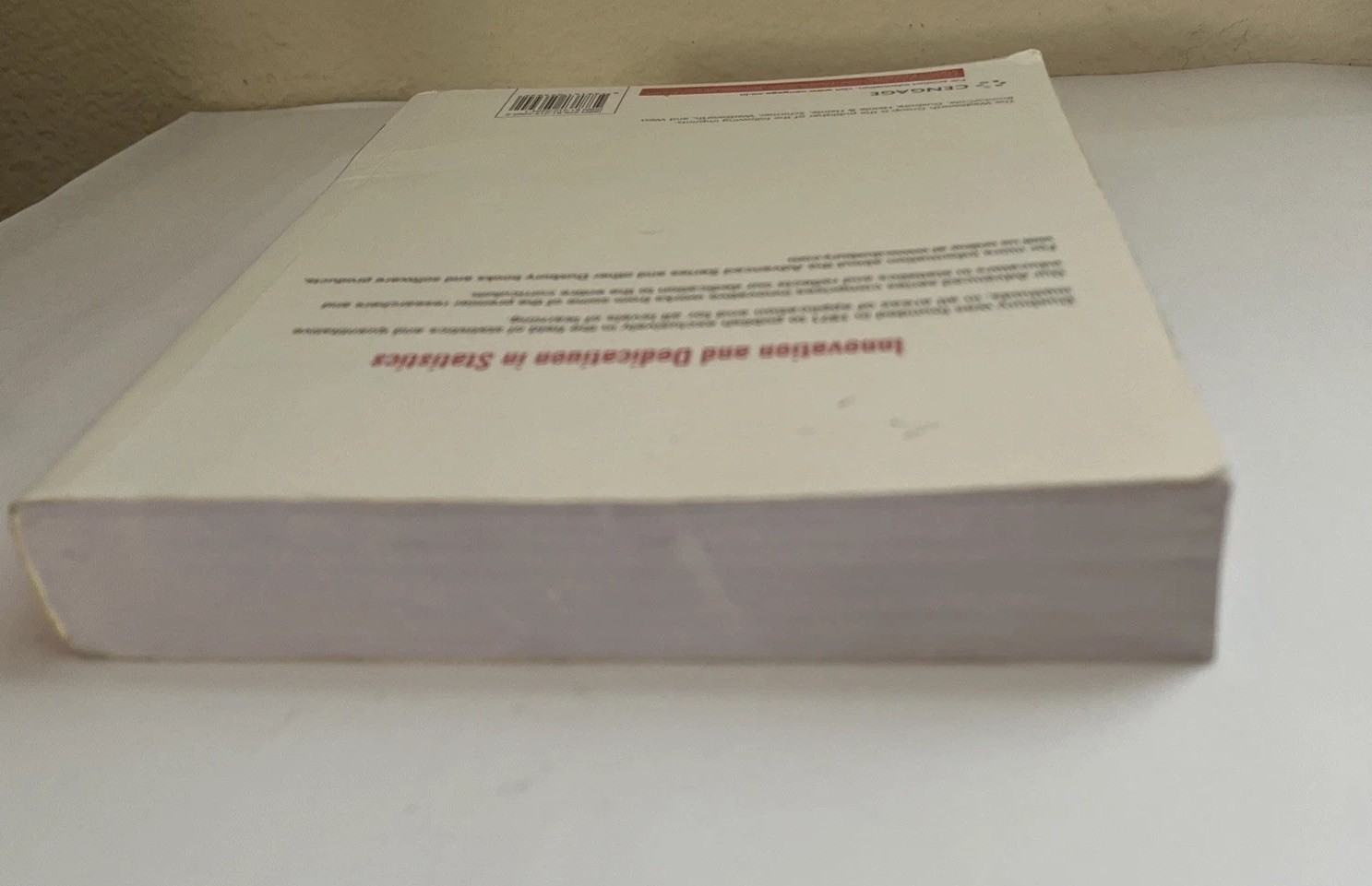 Statistical Inference 2nd Edition 2E By George Casella and Roger L. Berger Pb
