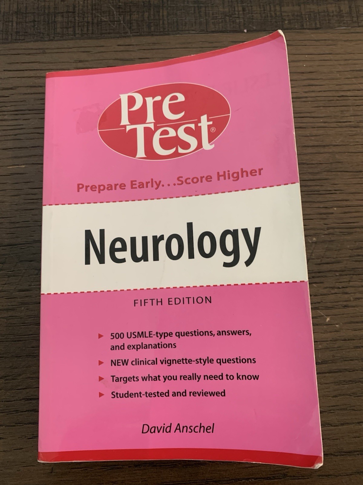 Neurology PreTest Self-Assessment Review 5th Edition Medical Exam Prep Paperback