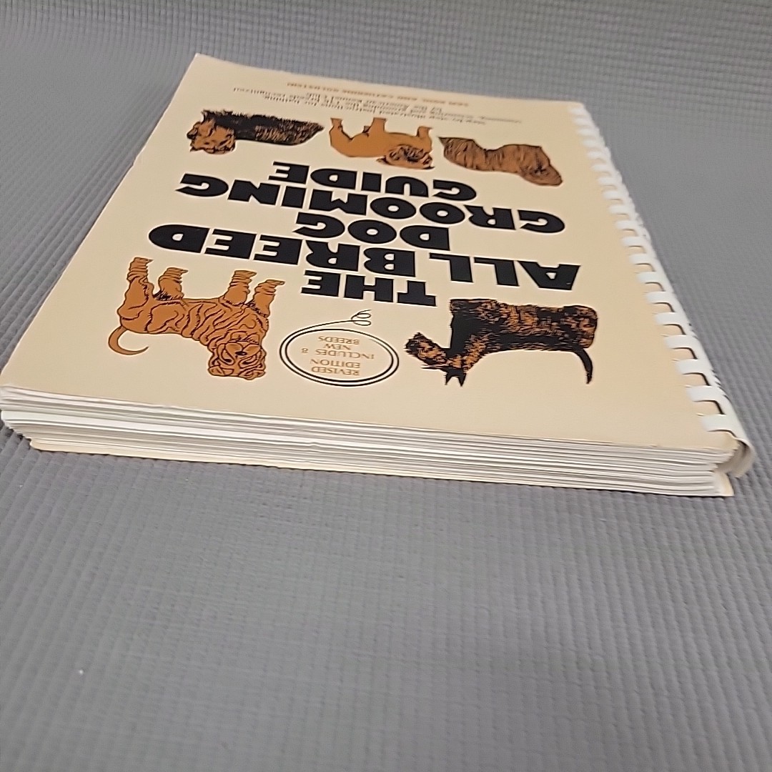 The All Breed Dog Grooming Guide Book by Sam Kohl & Catherine Goldstein Spiral