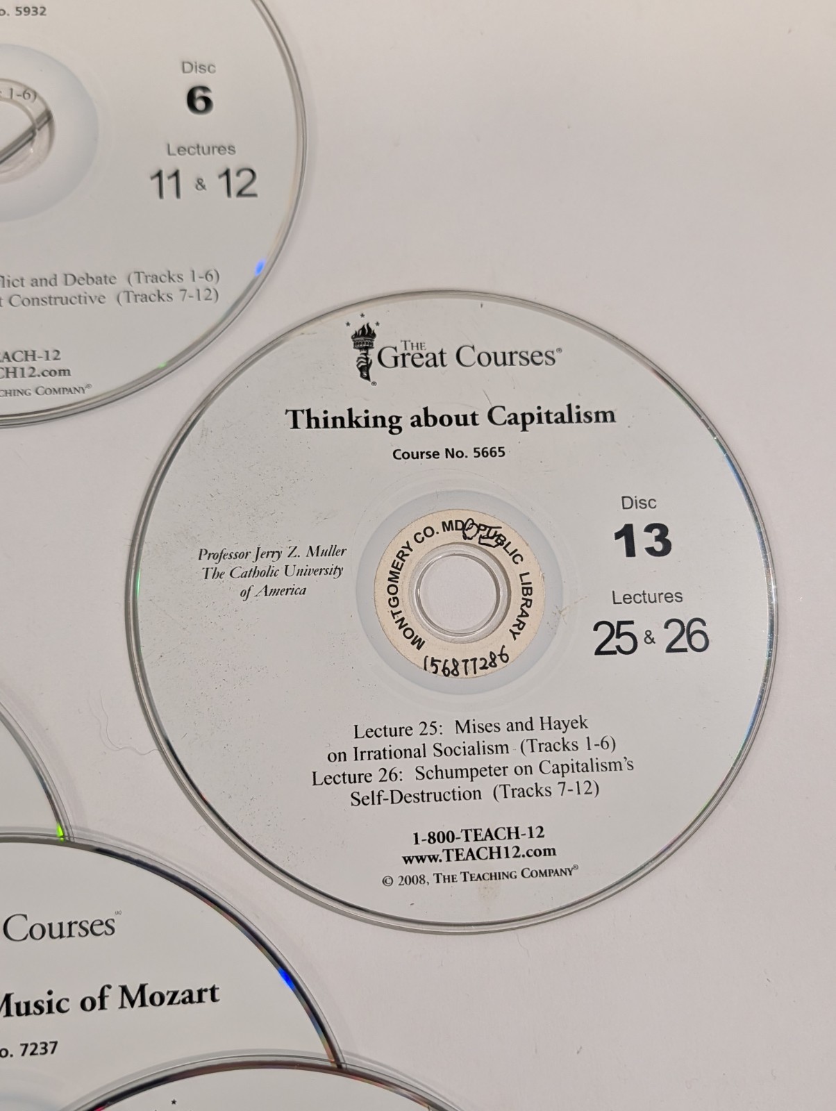 30 Loose Learning Courses DVDs & Audio CDs – Religion, History, Writing, Music