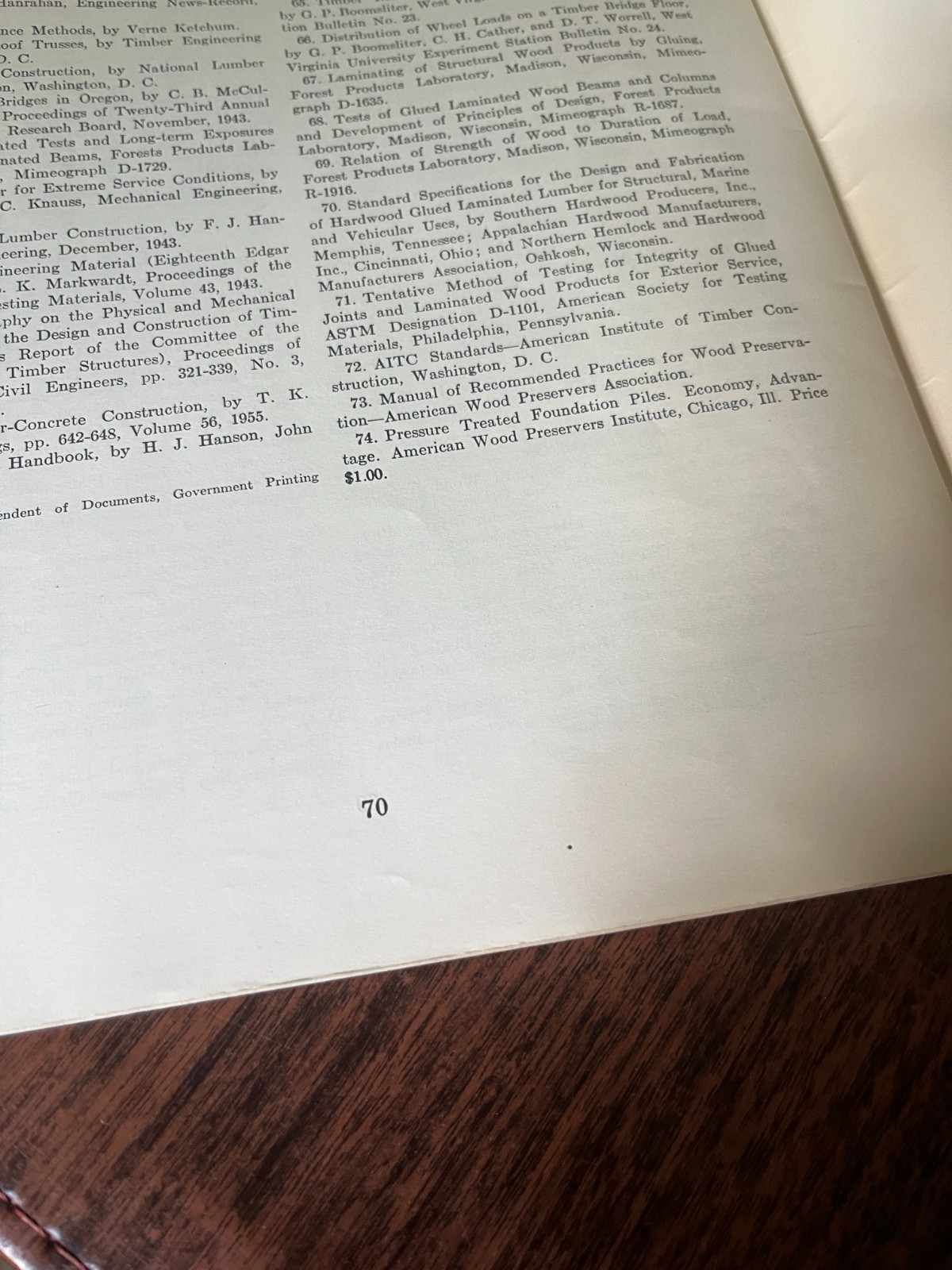 Vintage National Design Specification for Stress-Grade Lumber and.. 1957 Edition