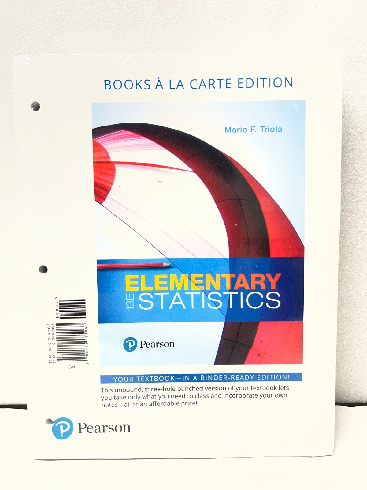 Elementary Statistics, Books a la Carte Edition by Mario F. Triola (2017,…