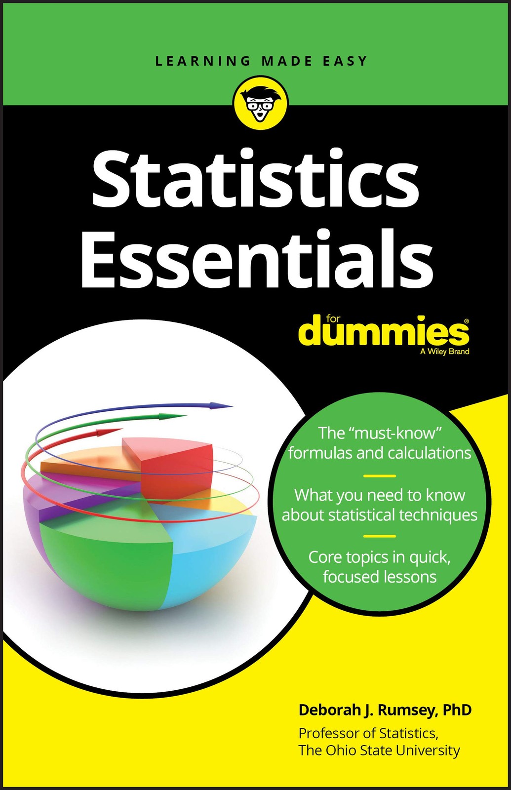 Statistics Essentials For Dummies – paperback Rumsey, Deborah J.