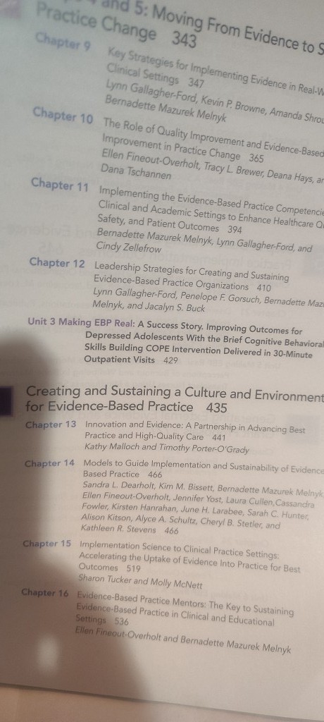 Evidence-Based Practice in Nursing and Healthcare 5th ed. book 2023