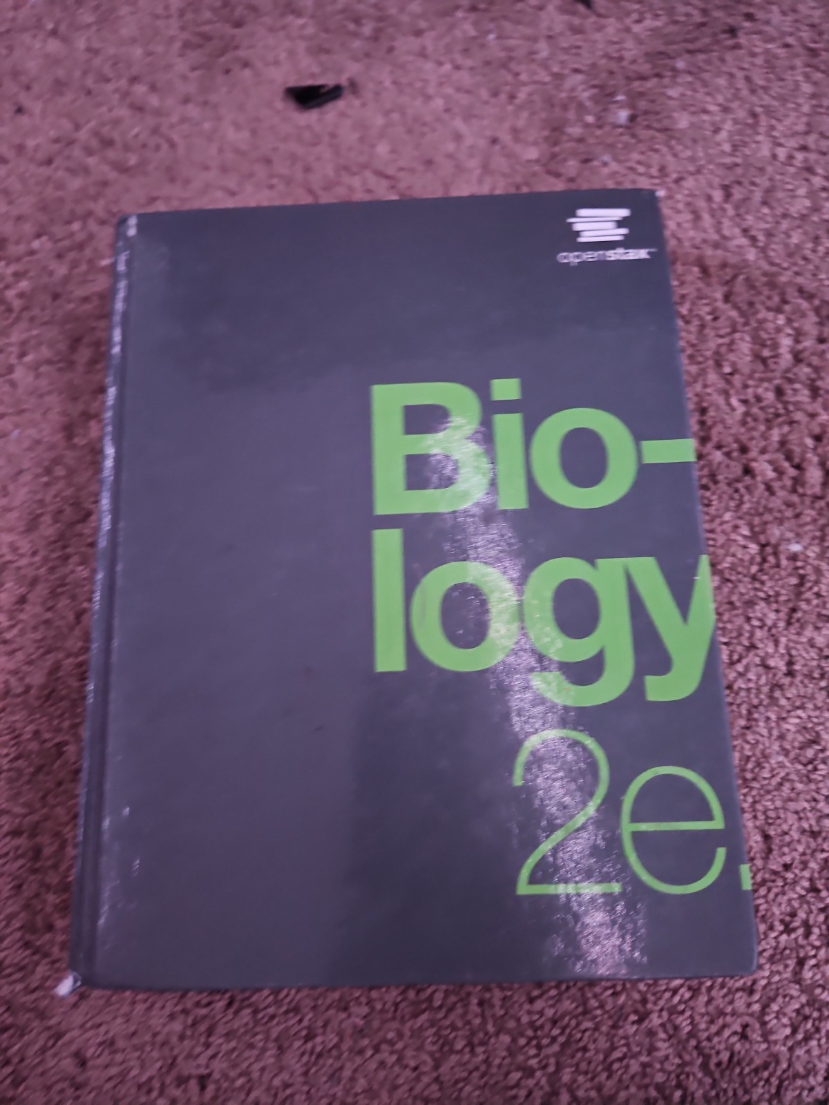 OpenStax Biology 2e Hardcover Textbook Science English