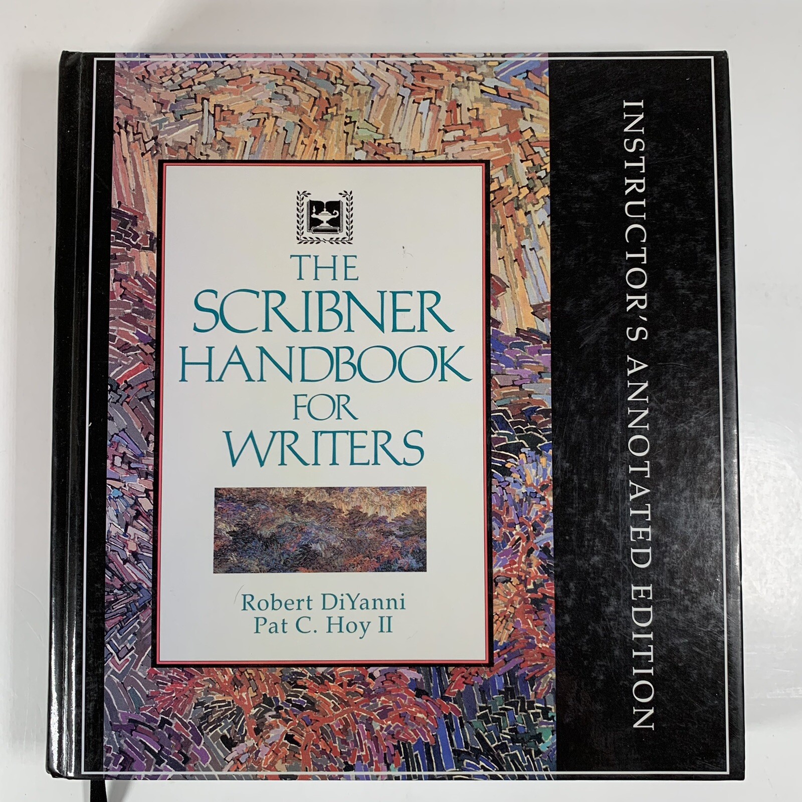 The Scribner Handbook for Writers by Robert DiYanni, Pat C. Hoy HC DJ