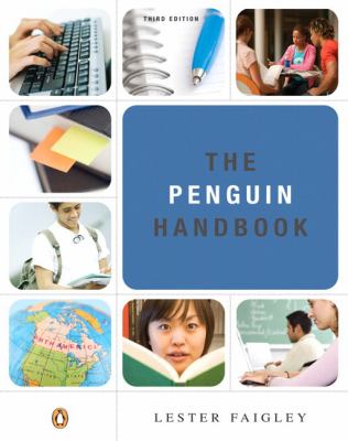The Penguin Handbook (Faigley Series), Faigley, Lester, 9780205559947