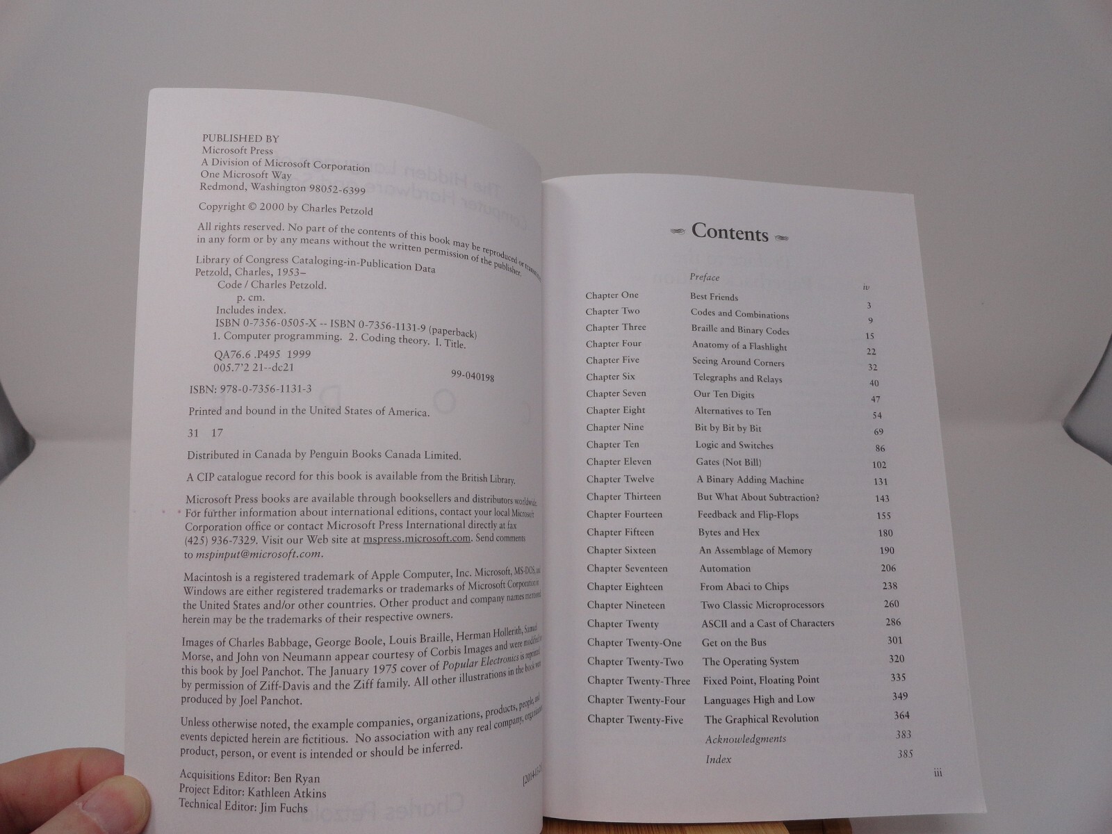 Code : The Hidden Language of Computer Hardware and Software by Charles Petzold