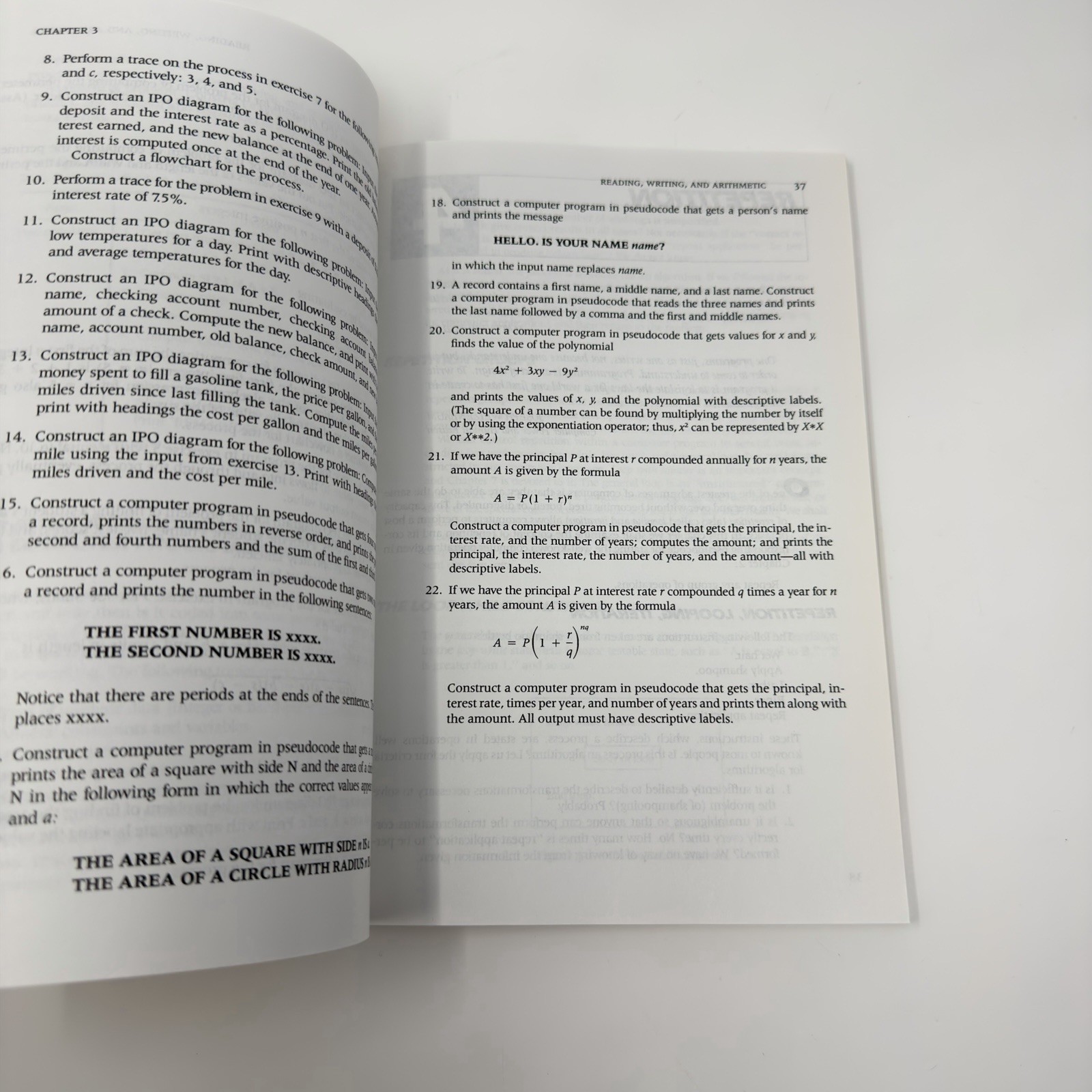 Program Design With Pseudocode Second Edition T.E. Bailey 1986