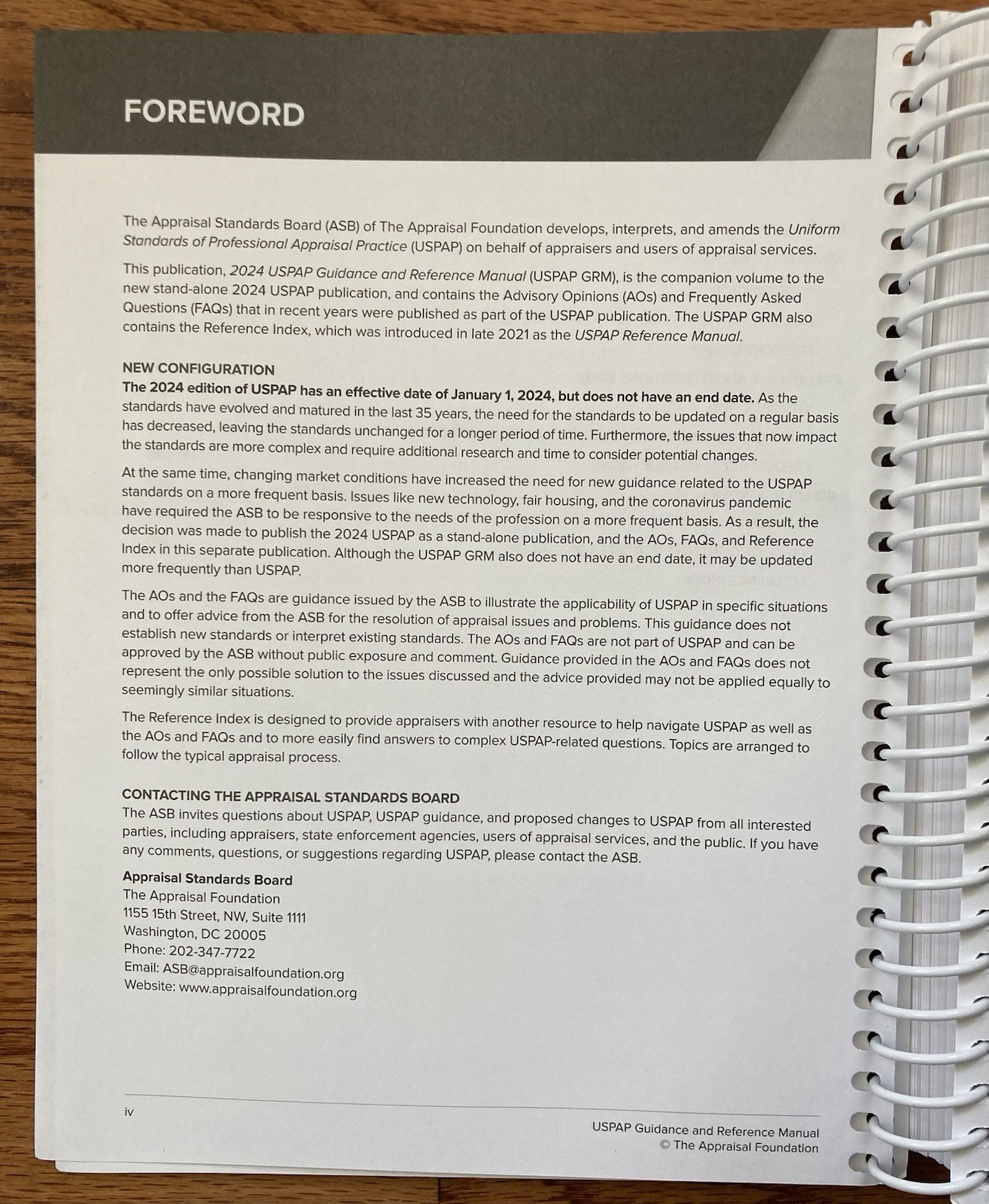 The Appraisal Foundation USPAP Guidance and Reference Manual 2024 Edition