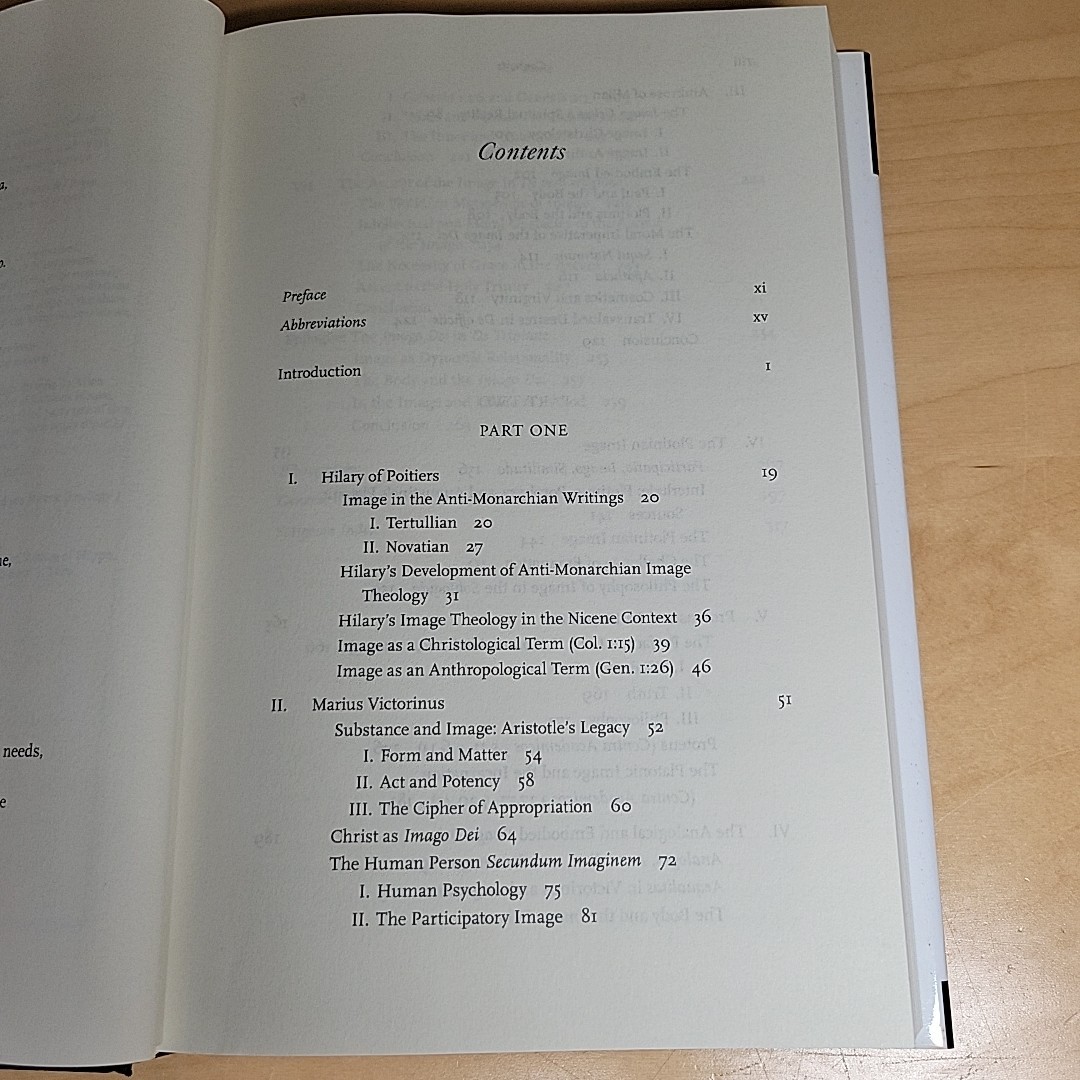 Augustine’s Early Theology of Image A Study In The Development P. Gerald Boersma