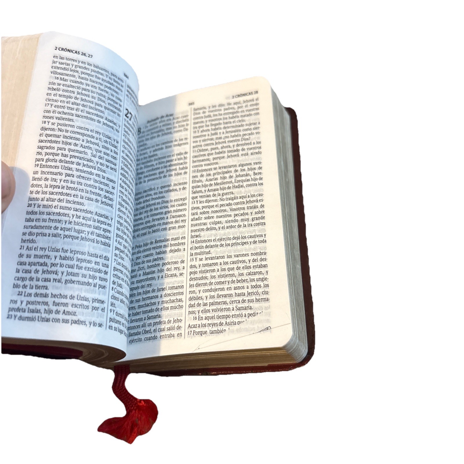 Mini Santa Biblia Reina Valera 1960 Vinilo Vino Pocas Marcas Extraña