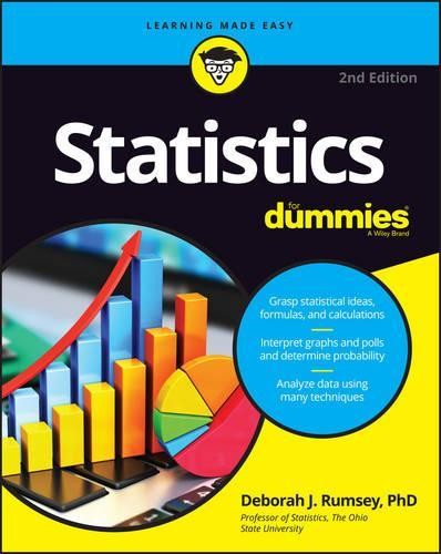 Deborah J. Rumsey Statistics For Dummies (Paperback)