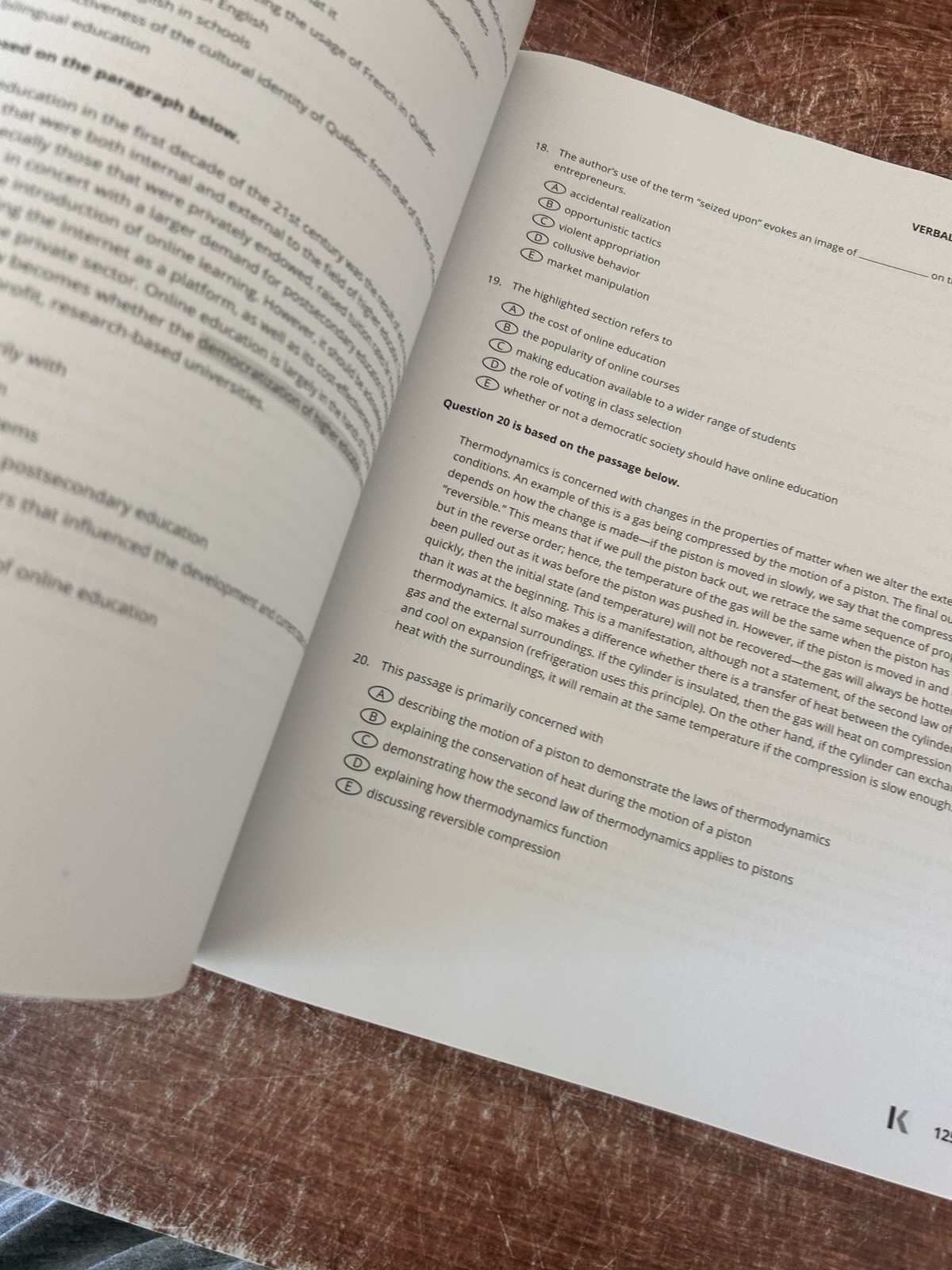 GRE Prep Plus, Ninth Edition – Paperback, by Kaplan Test Prep – ACCEPTABLE