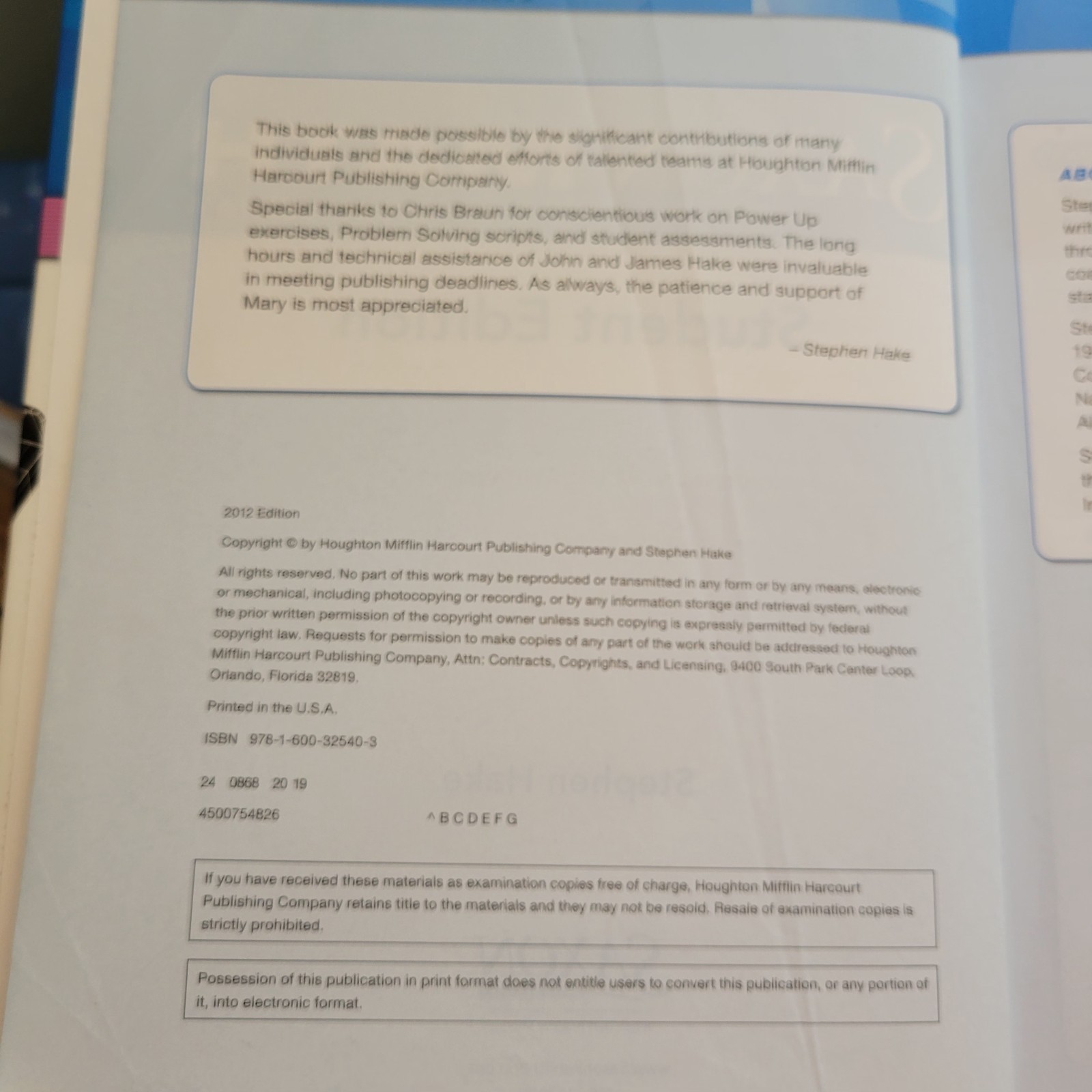 Saxon Intermediate 4th Grade, Student Edition, Tests, Wkbk, Solution, 4 Books