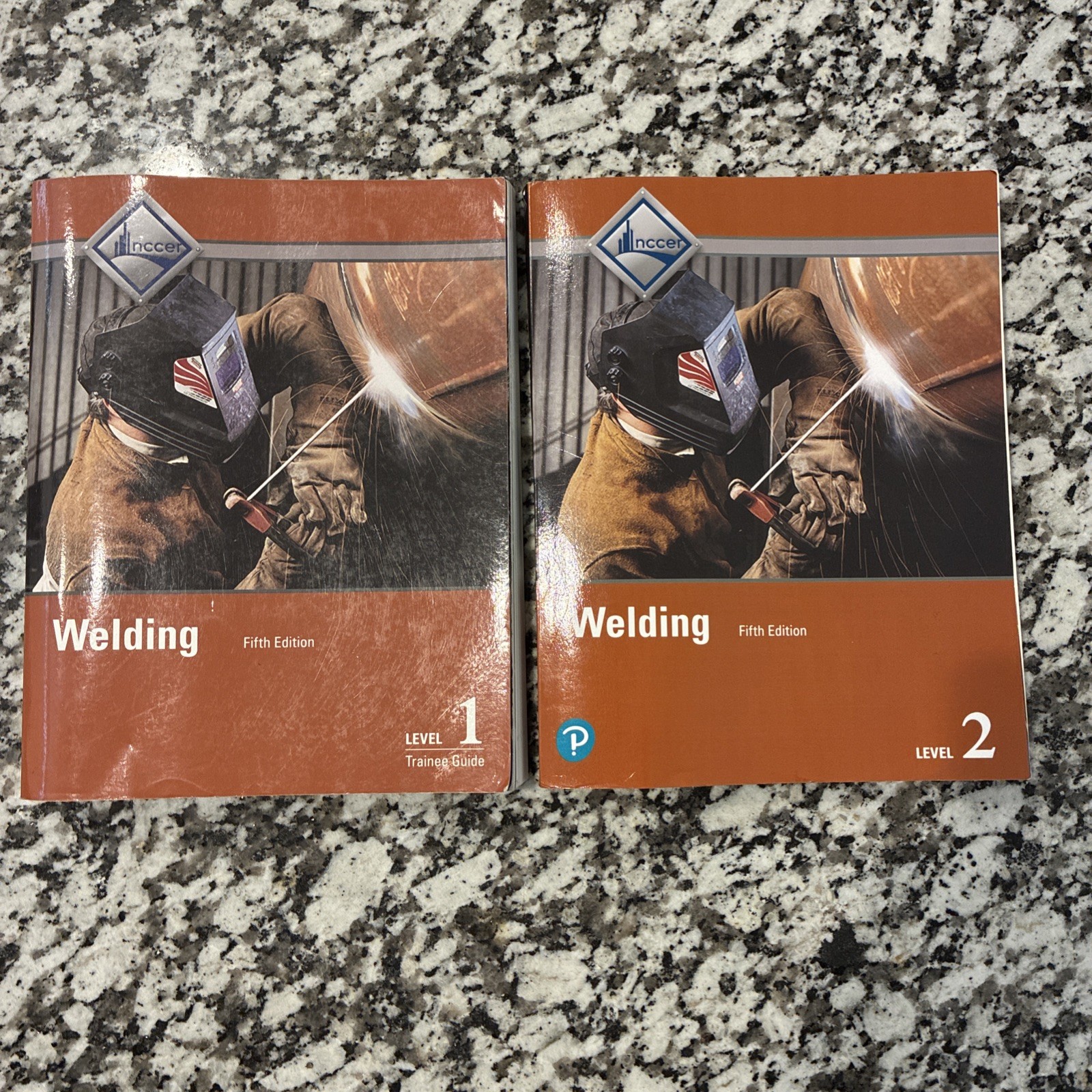 Welding Level 1 & 2 Trainee Guide (5th Edition) – Paperback By NCCER – GOOD COND