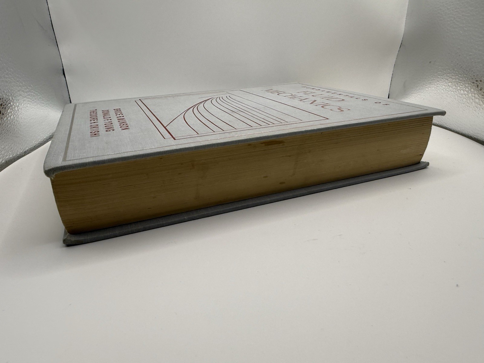Fundamentals of Fluid Mechanics Hardcover Munson Young Okiishi 1st Ed 1990 Wiley