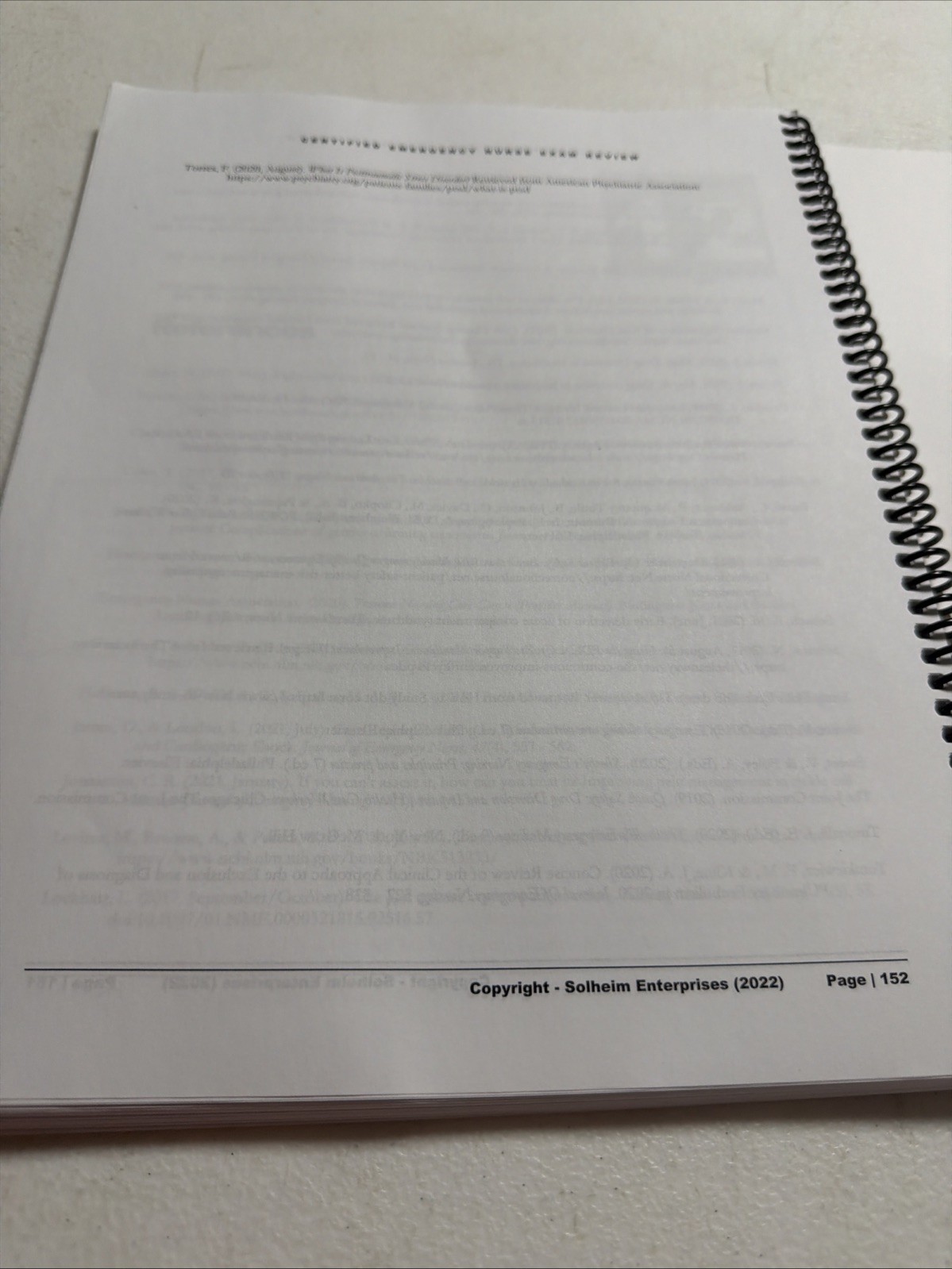 Solheim’S Certified Emergency Nurse (CEN®) Exam Review Study Guide