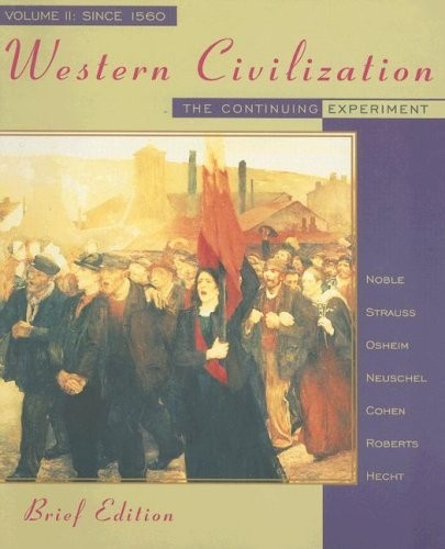 Western Civilization: Since 1560 v…., Hecht, Jennifer