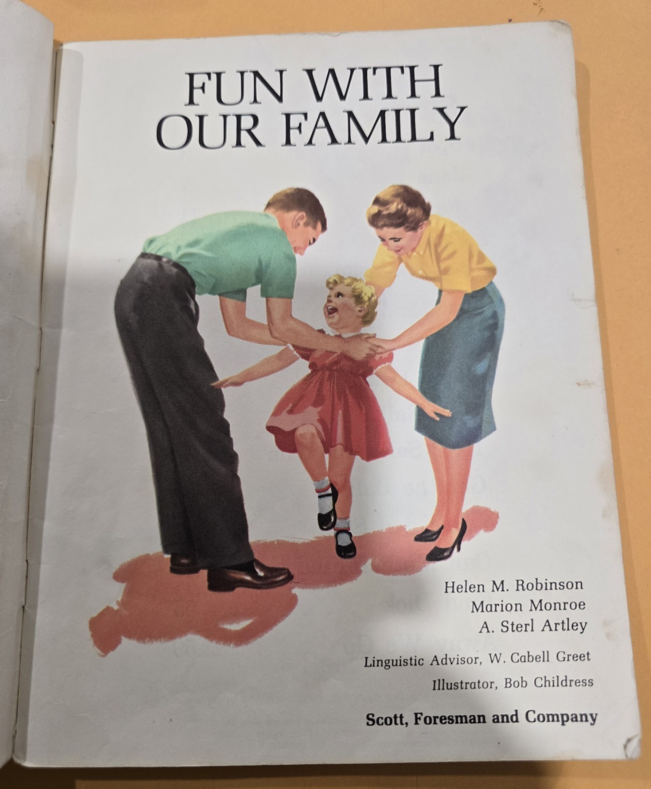 Scott, Foresman Fun With Our Family Reader (The New Basic Readers) 1962