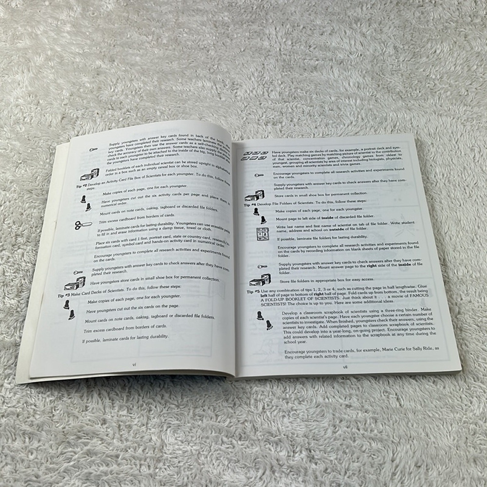 Homeschool Book bundle – Good Apple Scientists, activity books Vintage 80s