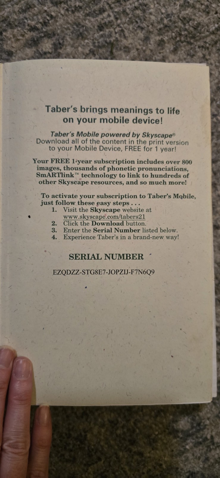 Taber’s Cyclopedic Medical Dictionary 21st Edition Donald Venes Hardcover…