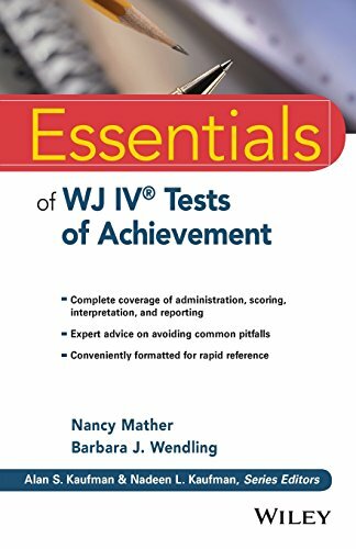 Essentials of WJ IV Tests of Achievement (Essen, Mather, Wendling Paperback+=