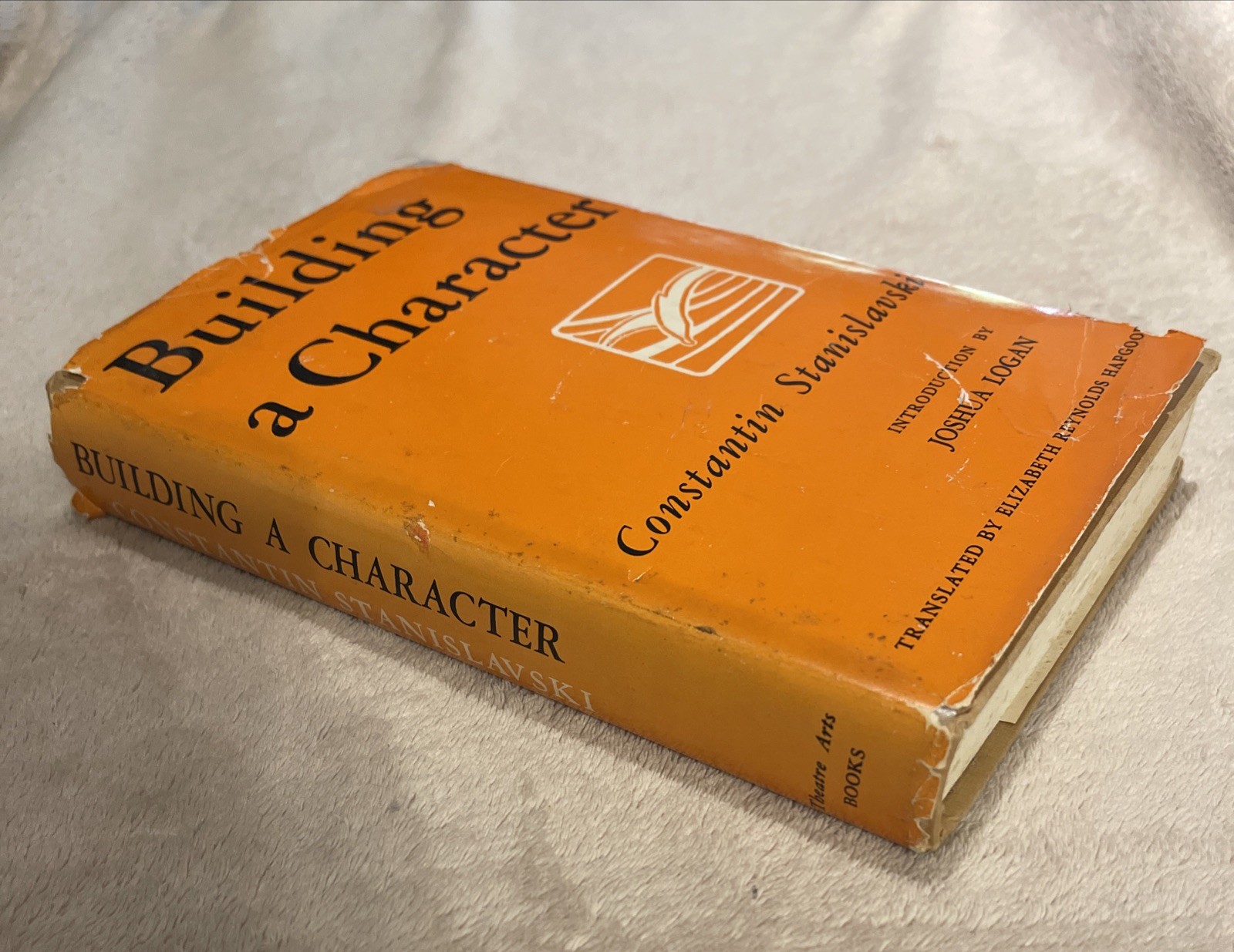 “Building A Character” by Constantin Stanislavski HC/DJ 1975 printing